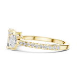 Gold Ring DDLR-1078, Yellow Gold, view 3
