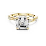 Gold Ring DDLR-961, Yellow Gold, view 4