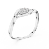 Gold Ring 1 (165), White Gold, view 2
