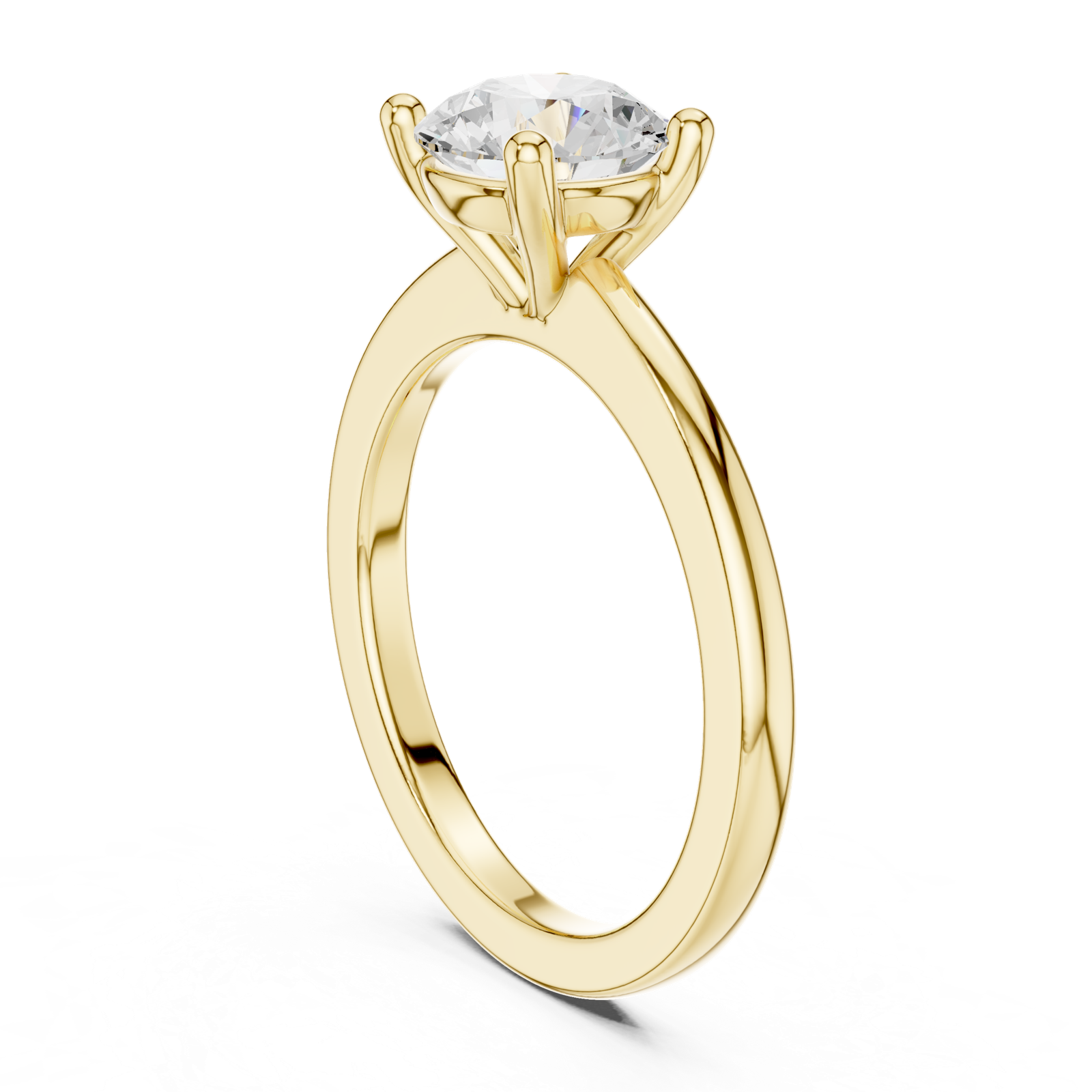 Gold Ring DDLR-848, Yellow Gold, view 1