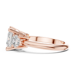 Gold Ring DDLR-904, Rose Gold, view 3