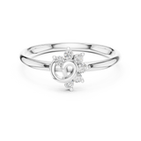 Gold Ring 1 (363), White Gold, view 4