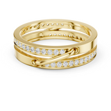 Gold Ring R27-01-2, Yellow Gold
