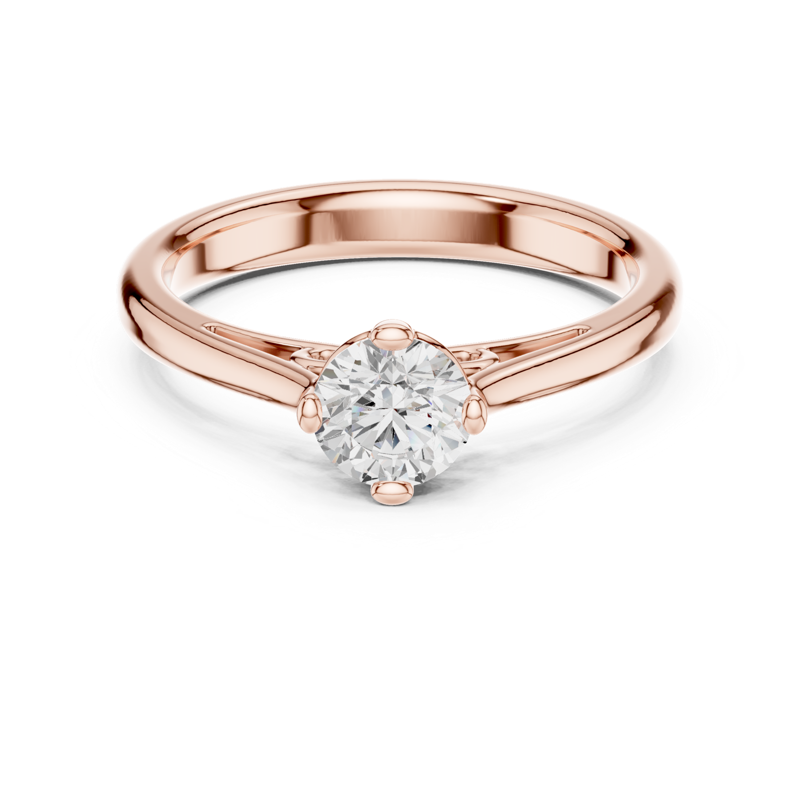 Gold Ring DDLR-557, Rose Gold