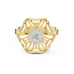 Gold Ring 1 (203), Yellow Gold, view 4
