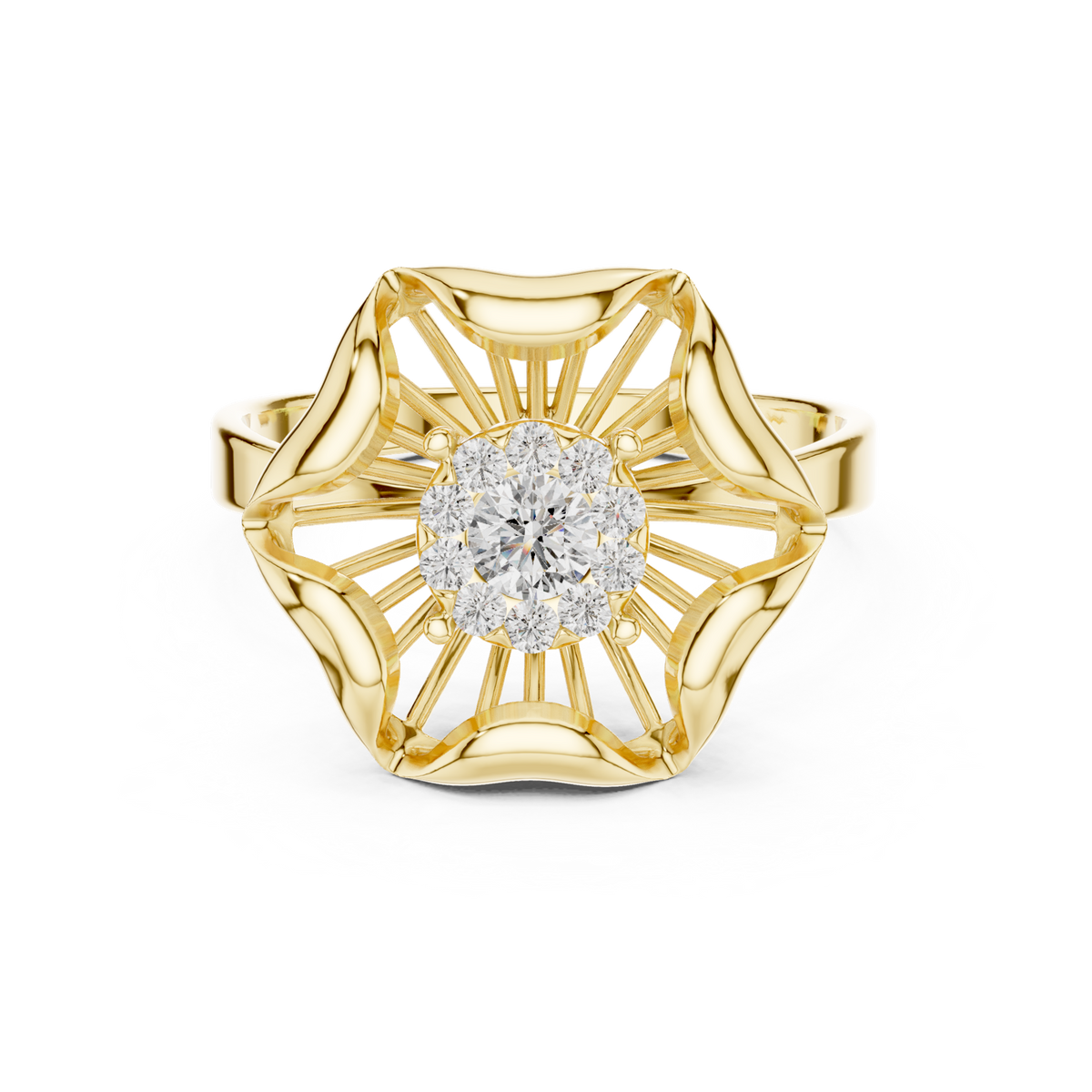 Gold Ring 1 (203), Yellow Gold