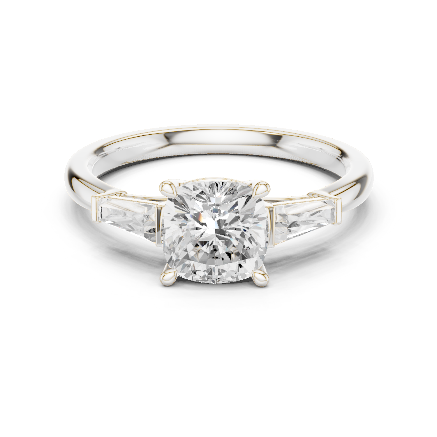 Gold Ring DDLR-921, White Gold