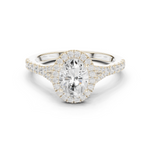 Gold Ring DDLR-910, White Gold