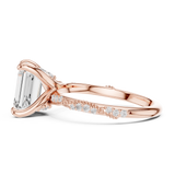 Gold Ring DDLR-963, Rose Gold, view 3