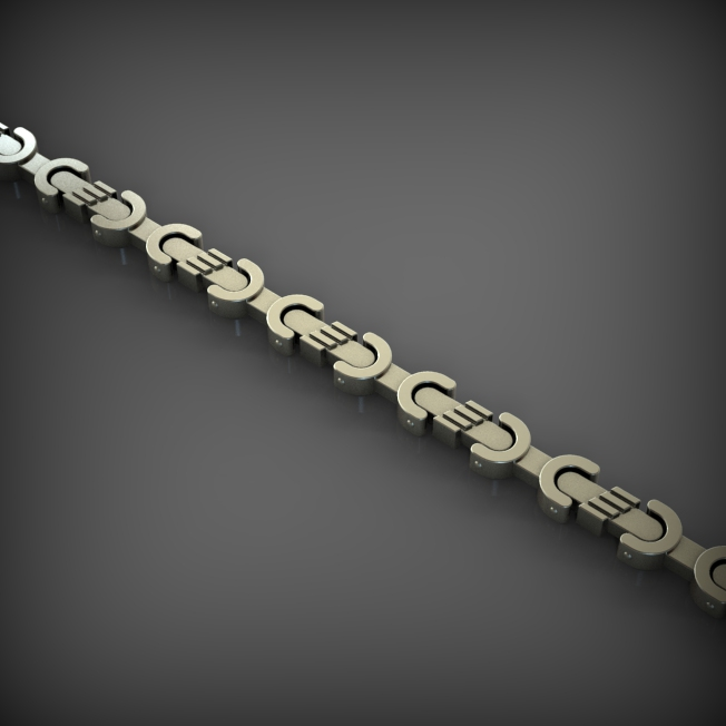 14K Solid Gold Men's Cuban Link Chain Necklace, Yellow Gold