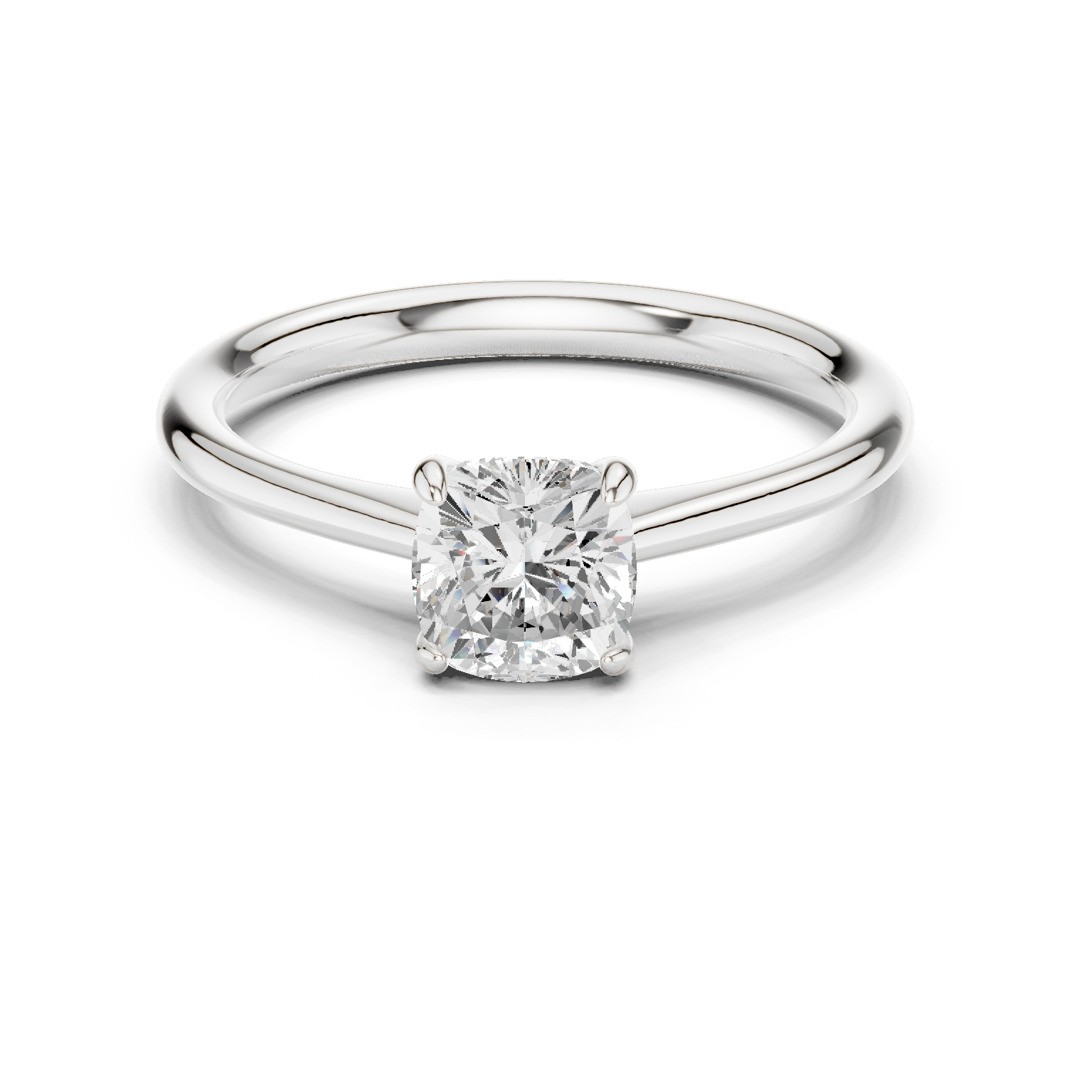 Gold Ring DDLR-801, White Gold