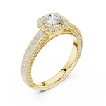 Gold Ring LR-0231, Yellow Gold, view 2