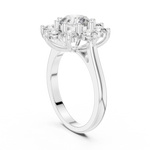 Gold Ring AGDLR-273, White Gold