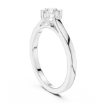 Gold Ring JLR-60, White Gold
