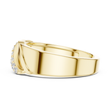 Gold Ring SBMR(27), Yellow Gold, view 3