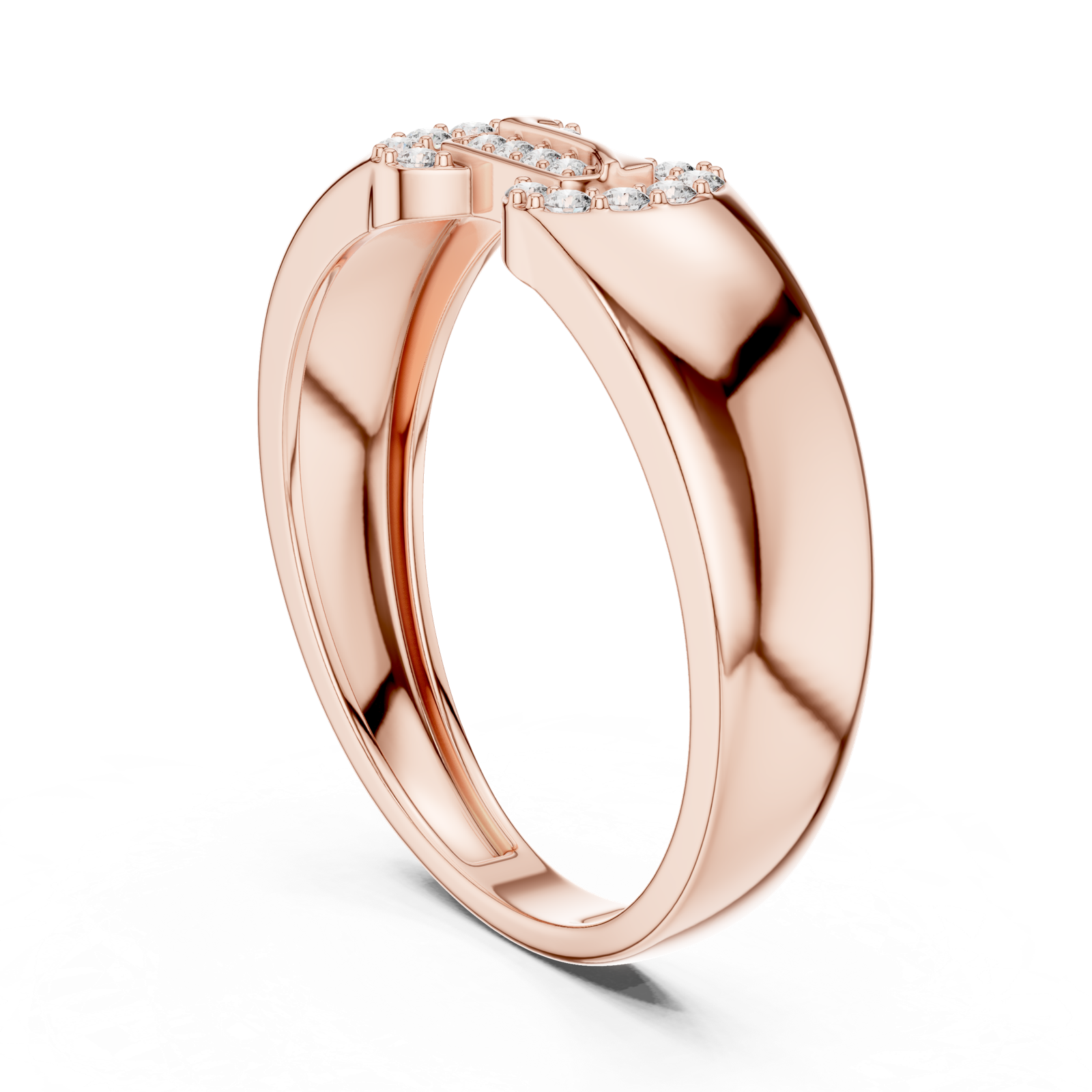 Gold Ring LR-01 (33), Rose Gold