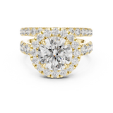 Gold Ring DDLR-007, Yellow Gold, view 4