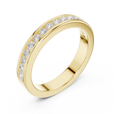 Gold Ring DDLR-437, Yellow Gold, view 2
