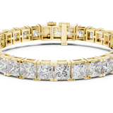 Gold Bracelet GLBR-0031, Yellow Gold, view 4