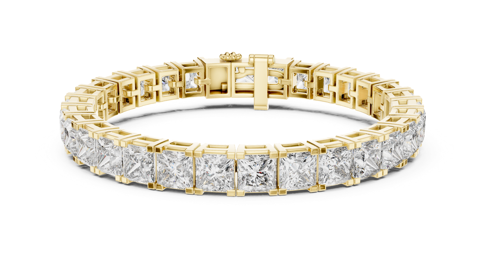 Gold Bracelet GLBR-0031, Yellow Gold, view 4