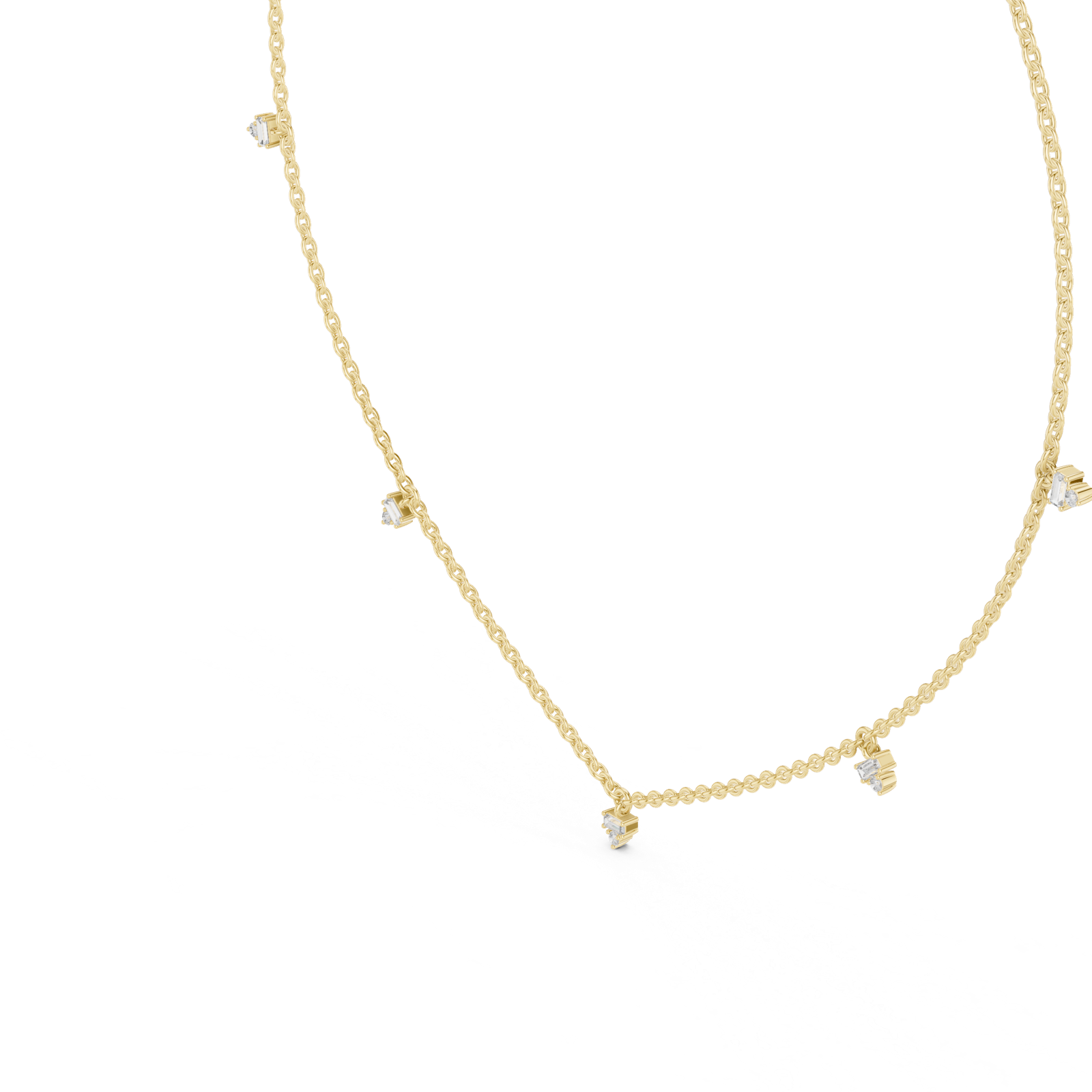 Gold Pendant GNK-0010, Yellow Gold, view 2