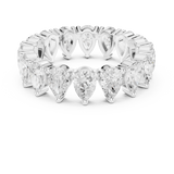 Gold Ring DDLR-620, White Gold, view 4