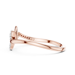 Gold Ring 12-10041@L, Rose Gold, view 3