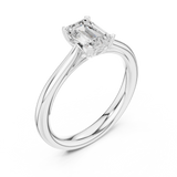 Gold Ring DDLR-539, White Gold, view 2