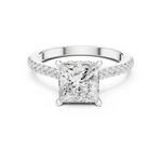 Gold Ring DDLR-1002, White Gold