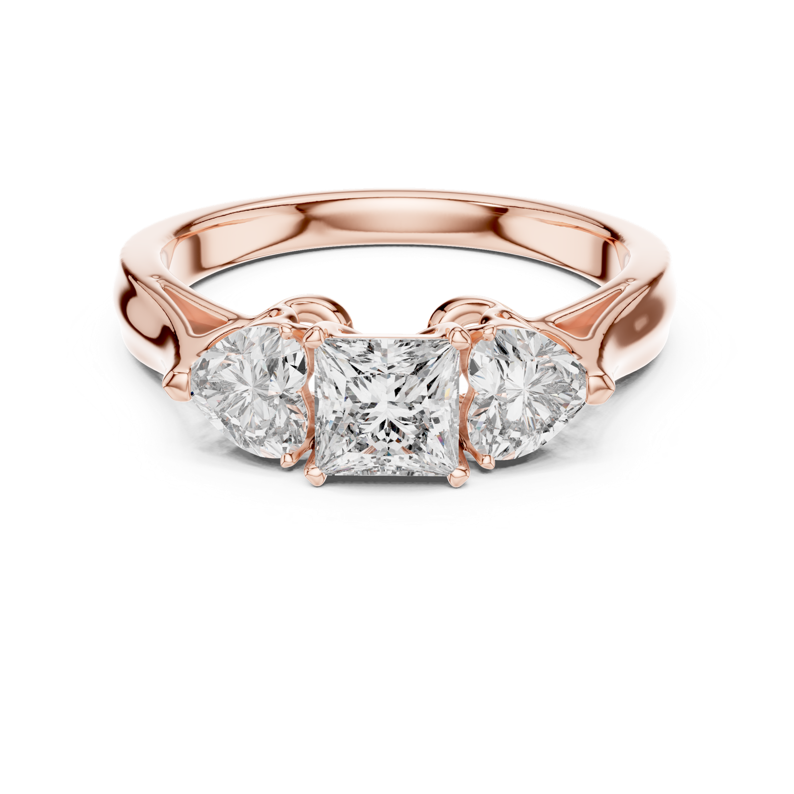 Gold Ring LR-0030, Rose Gold