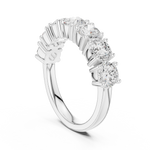 Gold Ring DDLR-619, White Gold, view 1