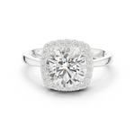 Gold Ring DDLR-809, White Gold