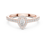 Gold Ring Ledis Ring, Rose Gold, view 4