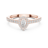 Gold Ring Ledis Ring, Rose Gold, view 4