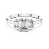 Gold Ring ALR-53, White Gold, view 4