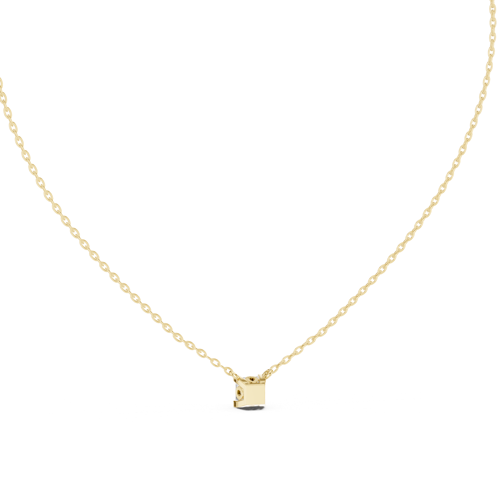 Gold Pendant GPD-0057, Yellow Gold, view 4