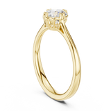 Gold Ring DDLR-553, Yellow Gold