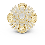 Gold Ring DDLR-774, Yellow Gold, view 4