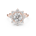 Gold Pendant 9-10010L_24, Rose Gold