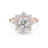 Gold Pendant 9-10010L_24, Rose Gold