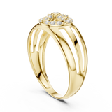 Gold Ring LR-01 (37), Yellow Gold