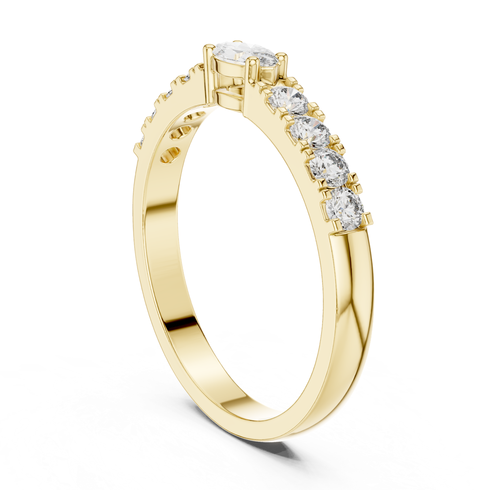 Gold Ring HLR-110, Yellow Gold
