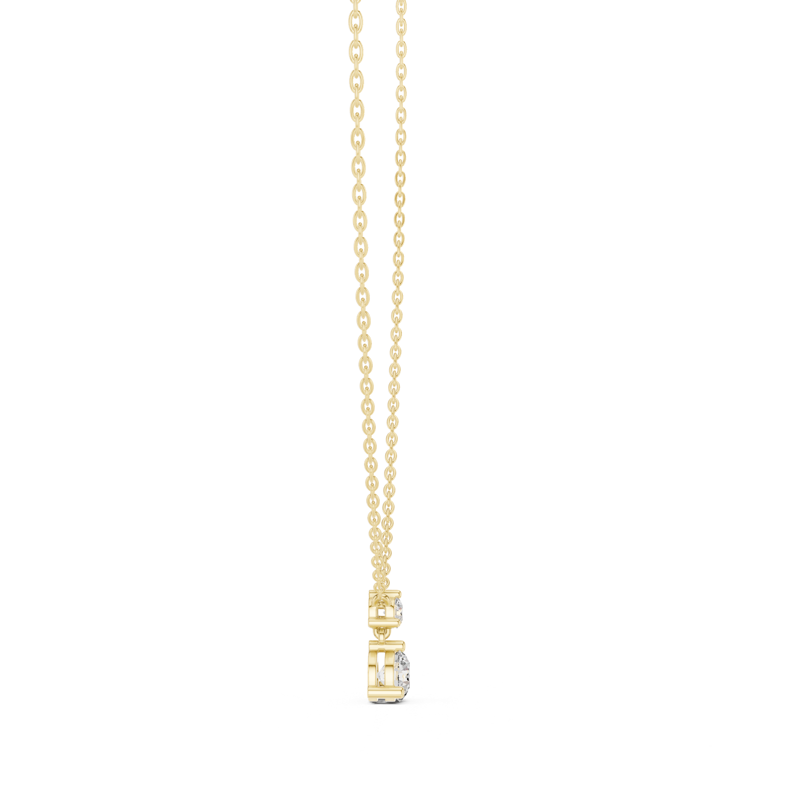 Gold Pendant GPD-0025, Yellow Gold, view 3