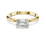 Gold Ring DDLR-1076, Yellow Gold, view 4