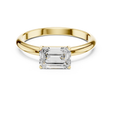 Gold Ring DDLR-1076, Yellow Gold, view 4