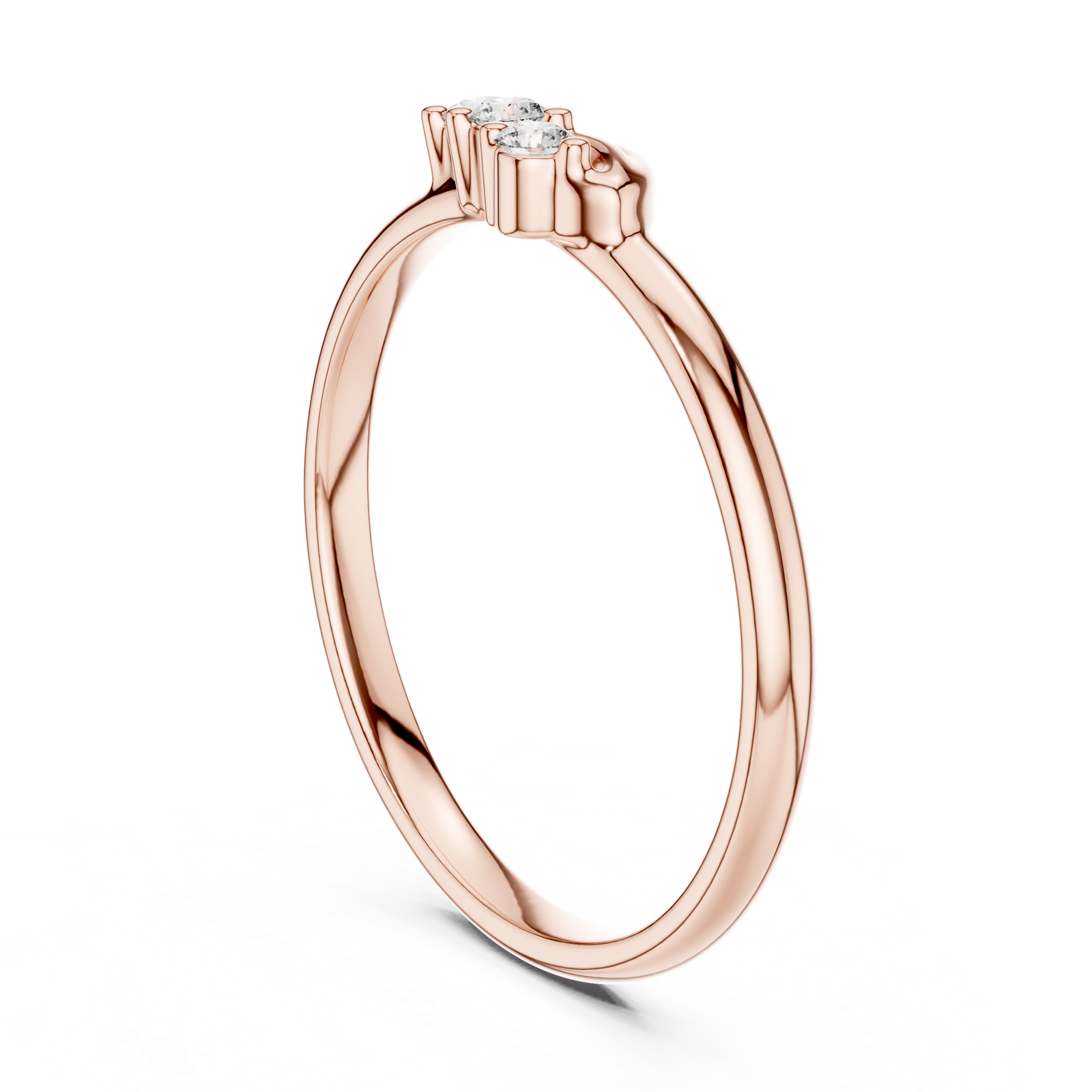 Gold Ring 1 (402), Rose Gold, view 1