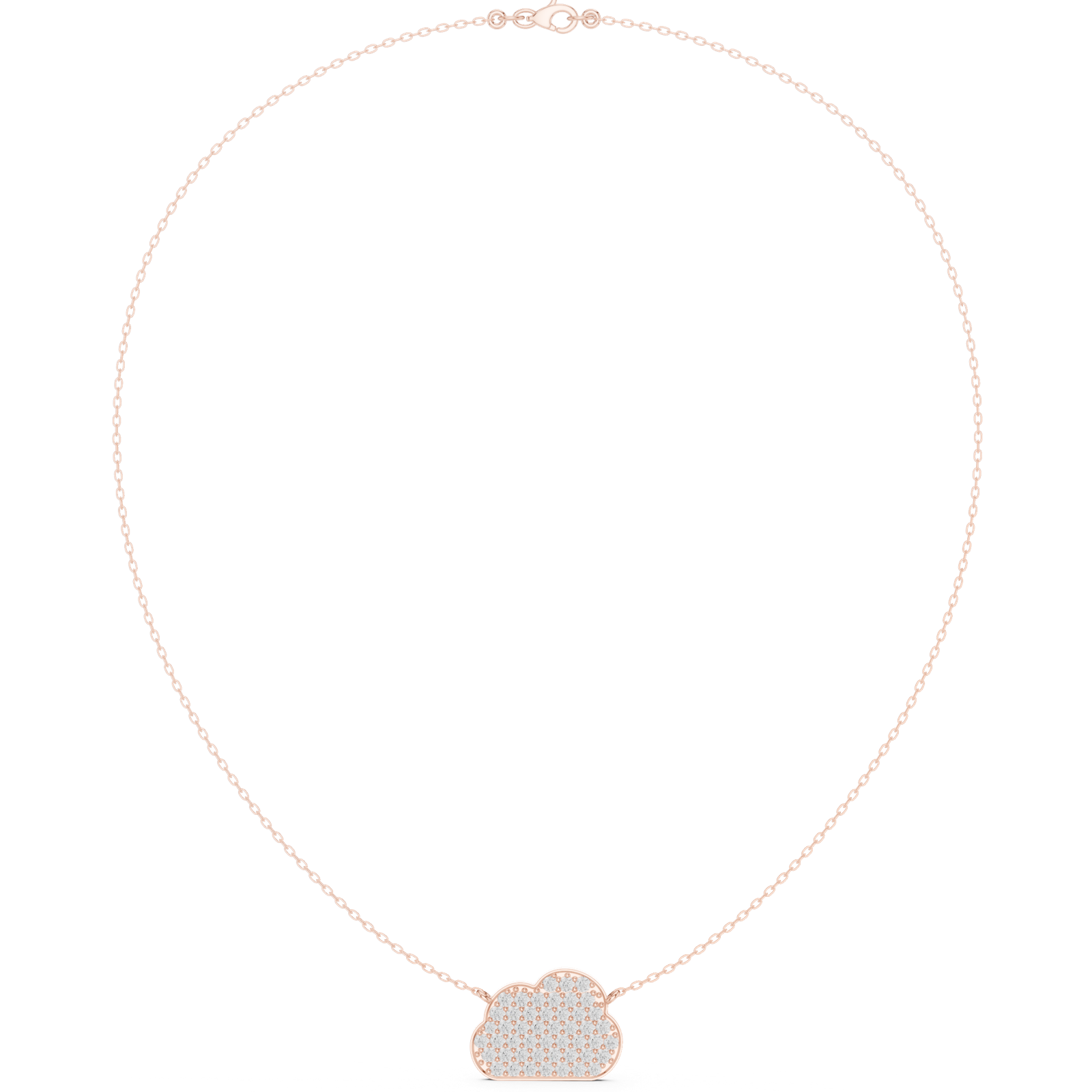 Gold Necklace SBWN (23), Rose Gold