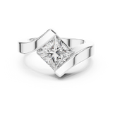 Gold Pendant 9-10051, White Gold