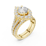 Gold Ring DDLR-297, Yellow Gold, view 2