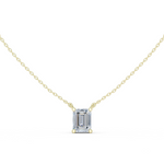 Gold Jewelry, Emerald center stone, Yellow Gold